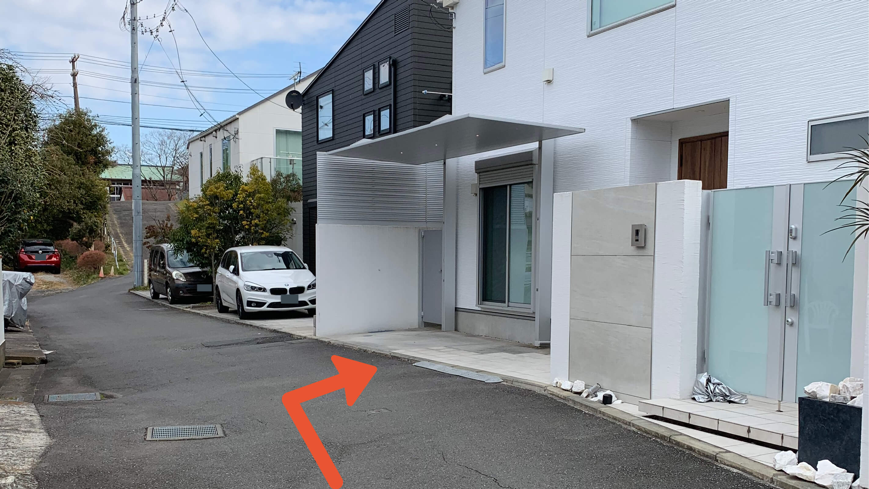 寺久保9-7駐車場の写真