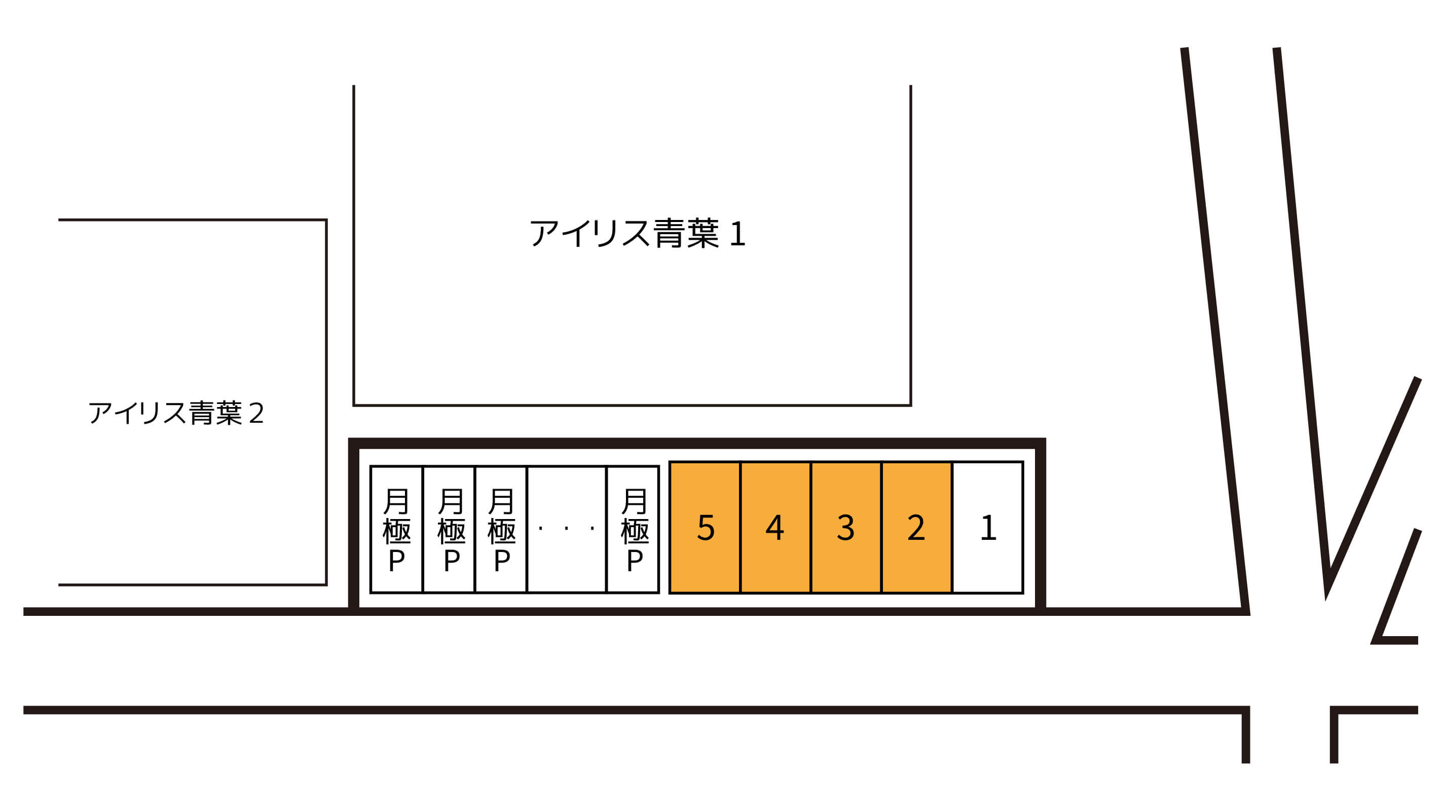 青葉町11-16駐車場の写真