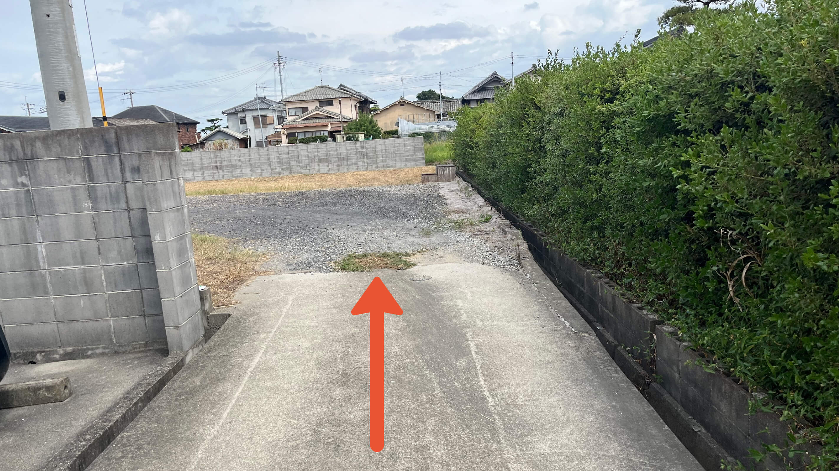 大阪府貝塚市澤から近くて安い窪田87-2駐車場