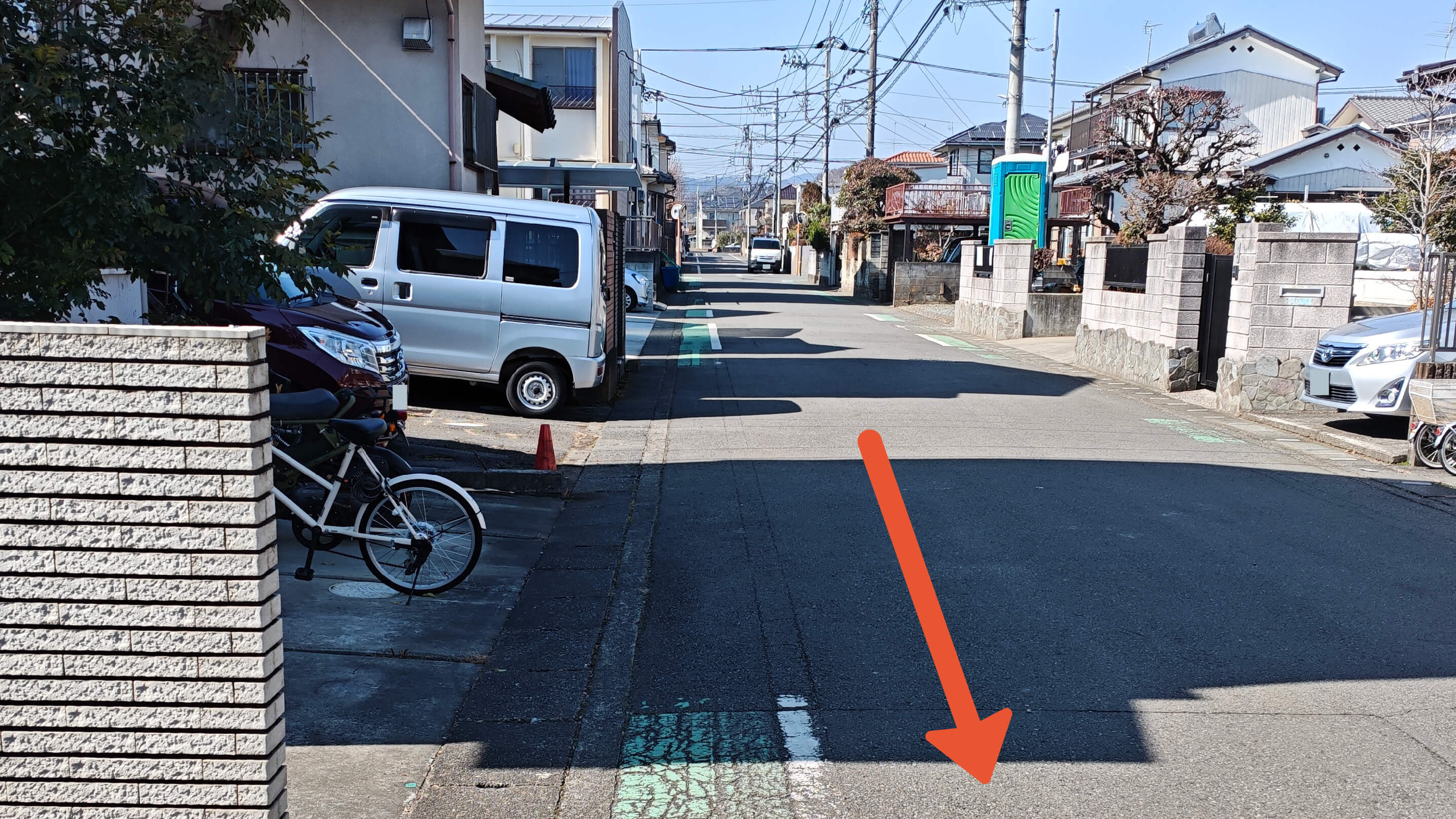 相原3-3-17駐車場の写真