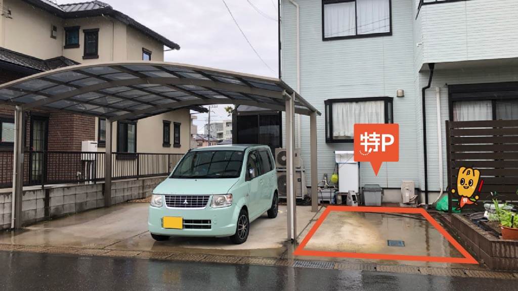 八幡宿駅から近くて安い《軽・コンパクト》八幡846-3駐車場