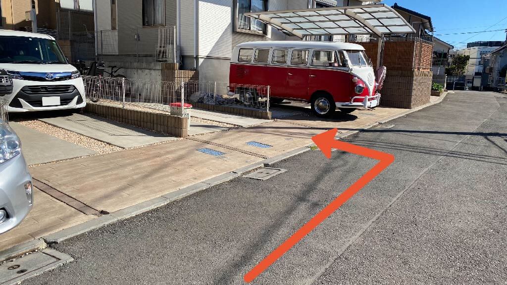 《軽自動車》若松町5-10-44駐車場の写真