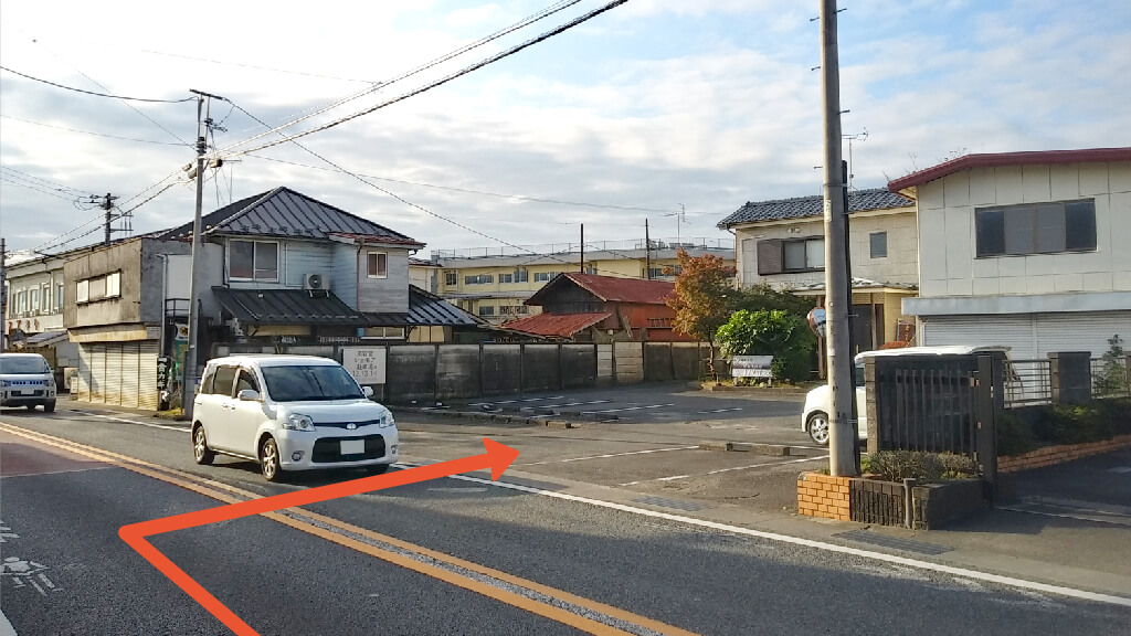 箱根ケ崎2268付近駐車場の写真