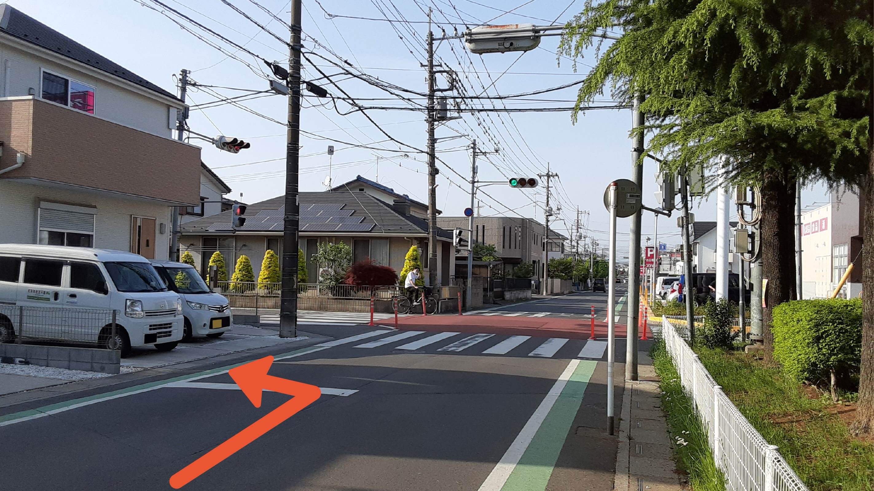 上里1-3-1駐車場の写真