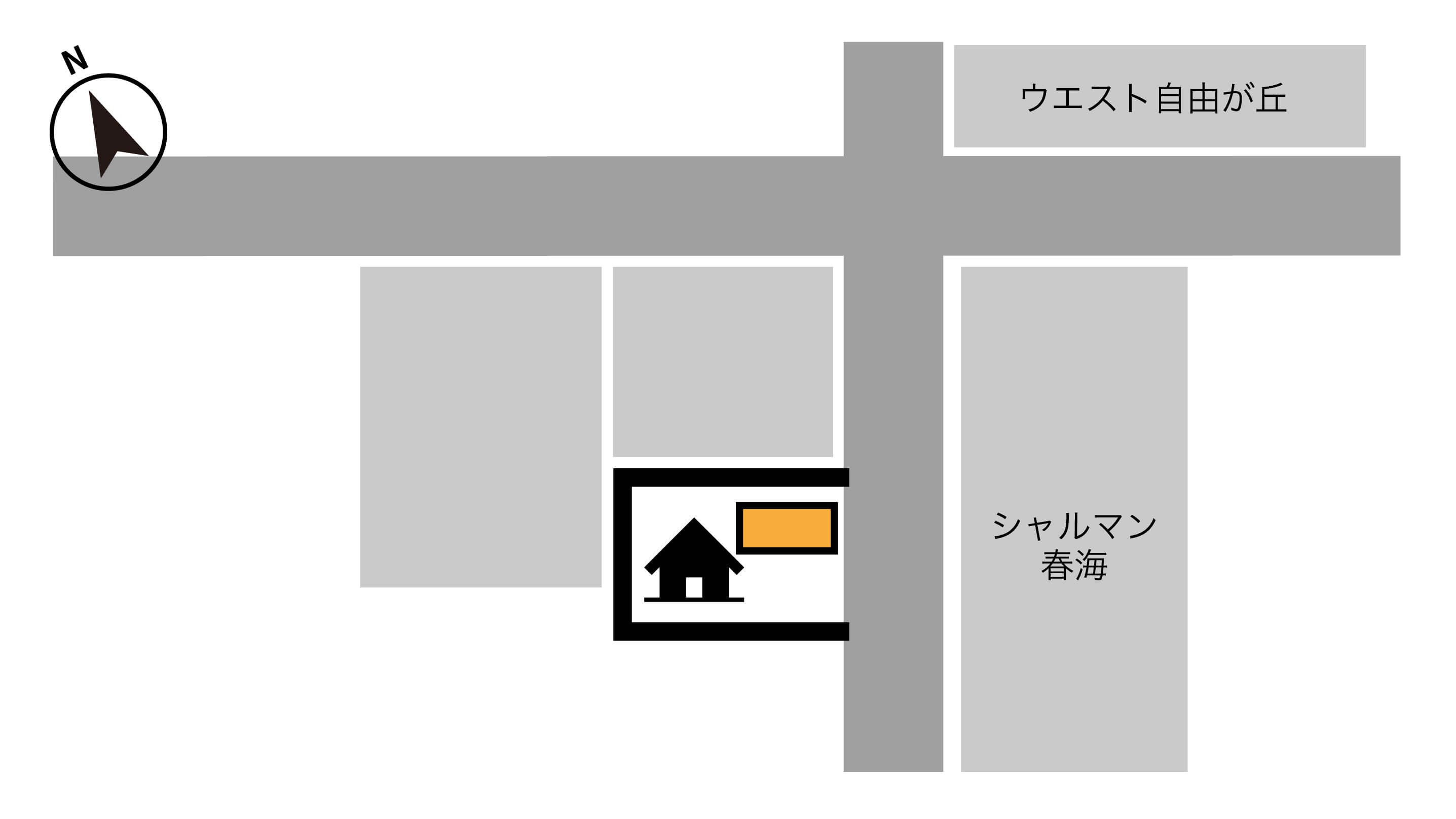 自由が丘から近くて安い奥沢7-17-15駐車場