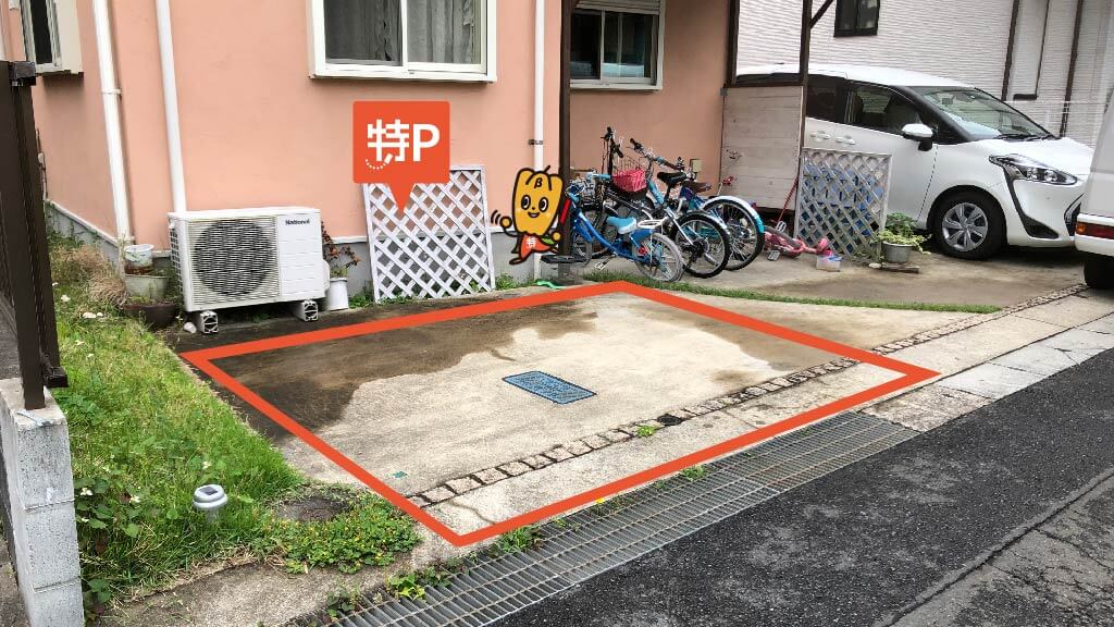 通信隊グラウンドから近くて安い《軽自動車》深谷町646-8駐車場