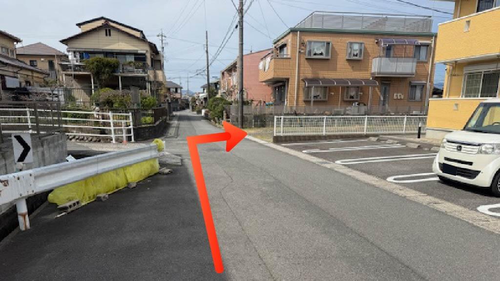 道伯1-9-11駐車場の写真