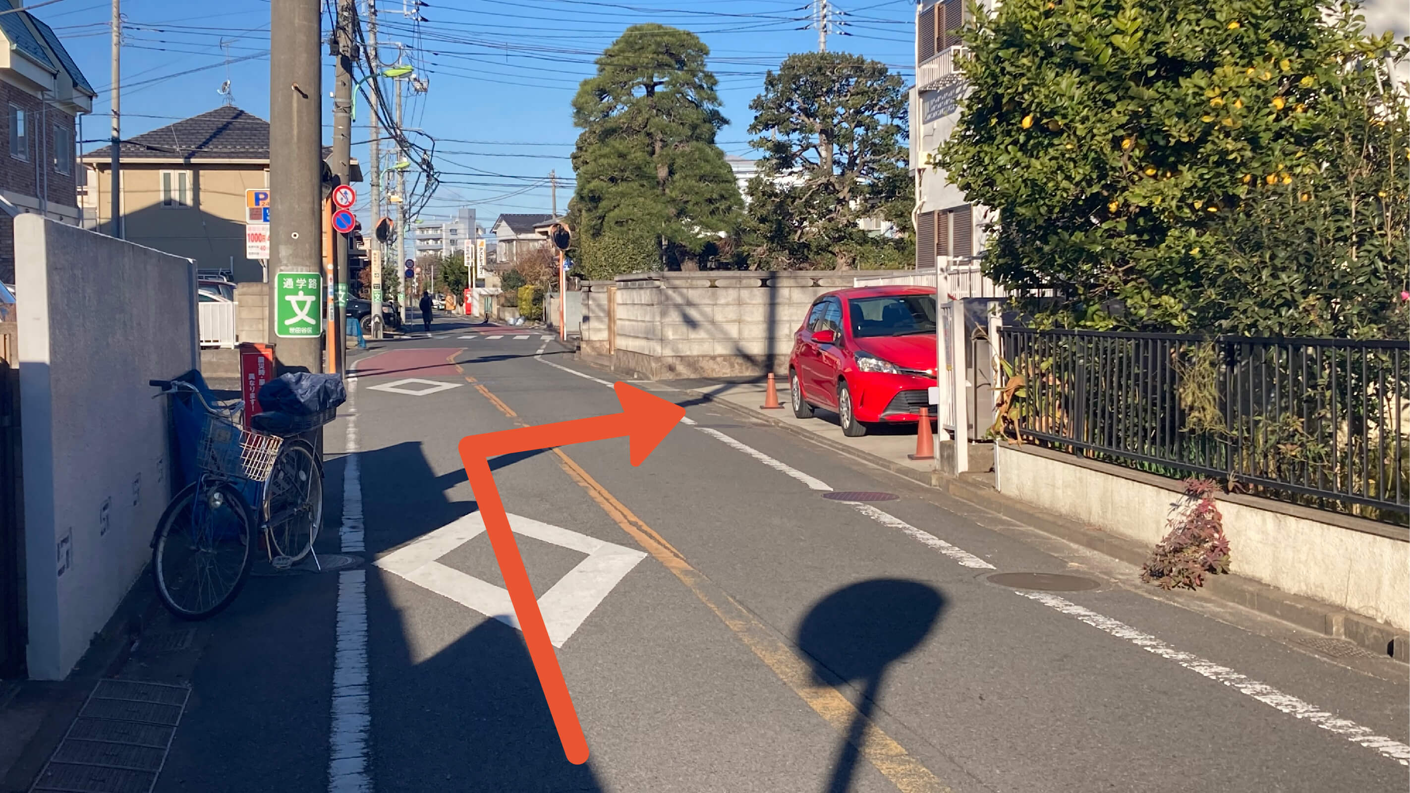 喜多見7-13-1駐車場の写真
