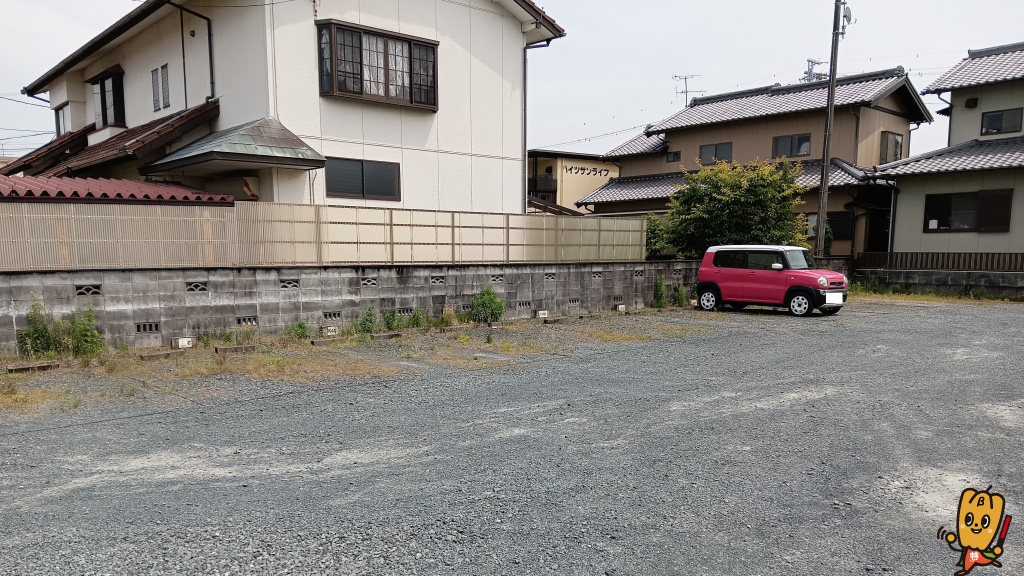 浜北駅から近くて安い【4番・長さ400㎝まで】沼125−2付近駐車場
