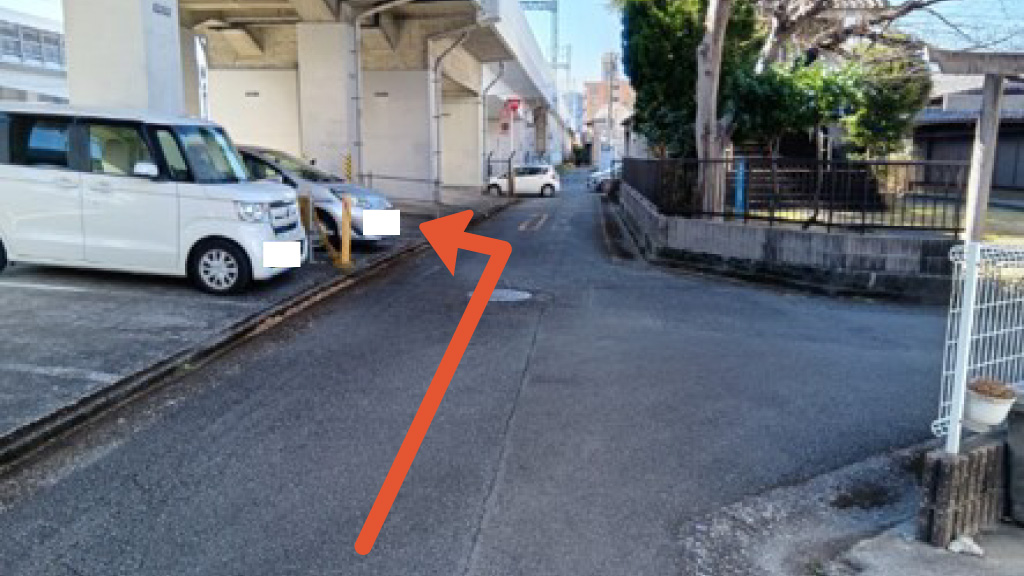 【軽・コンパクトカー】南安倍月極駐車場の写真