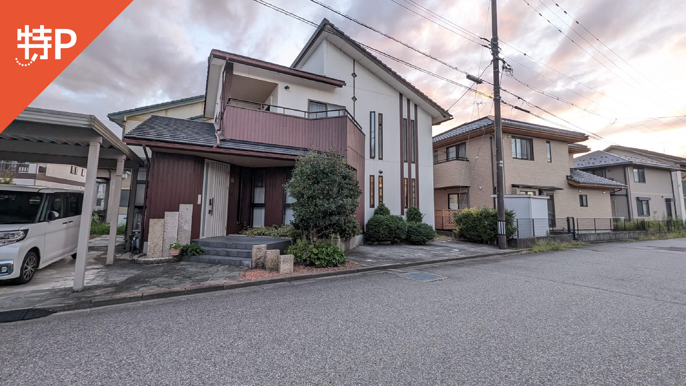 【予約制】特P 《軽自動車》婦中町上轡田206-6駐車場の画像1