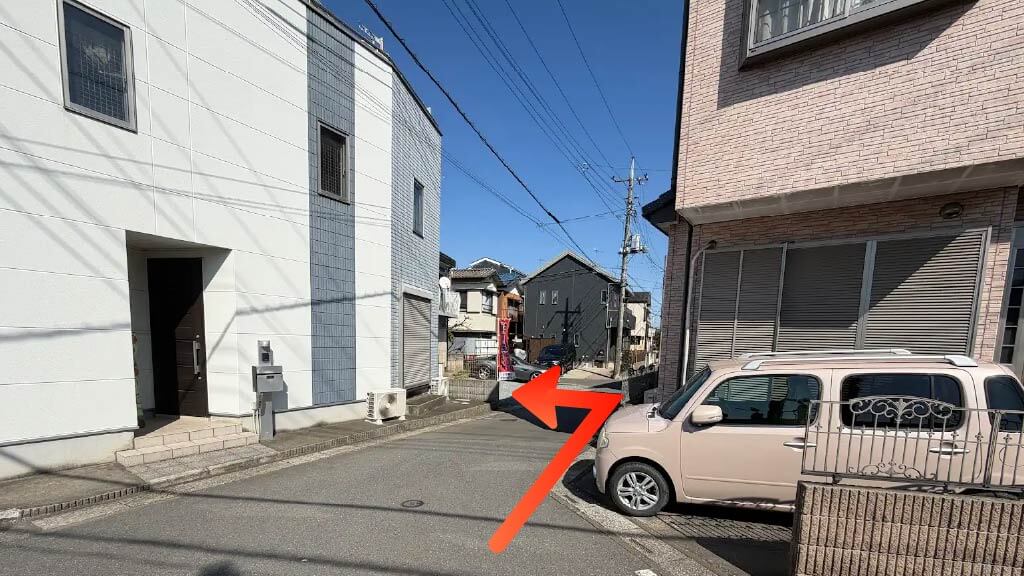 《軽自動車》五味ヶ谷4-17駐車場の写真