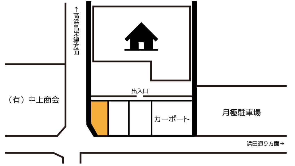 近鉄四日市駅 から 近くて安い 駐車場 500 24h 特p とくぴー