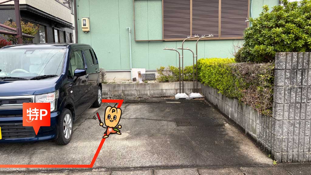 小垣江駅から近くて安い《軽自動車》小垣江町弁天19-5駐車場