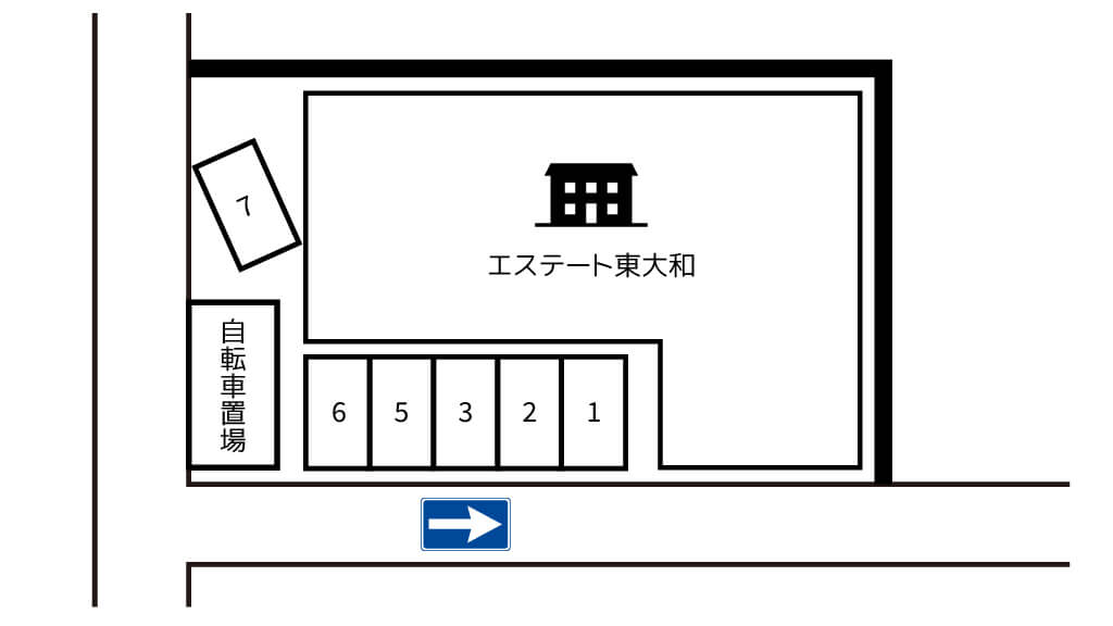 ボンマタンいなげや東大和店 Bonmatin から 近くて安い 駐車場 500 24h 特p とくぴー