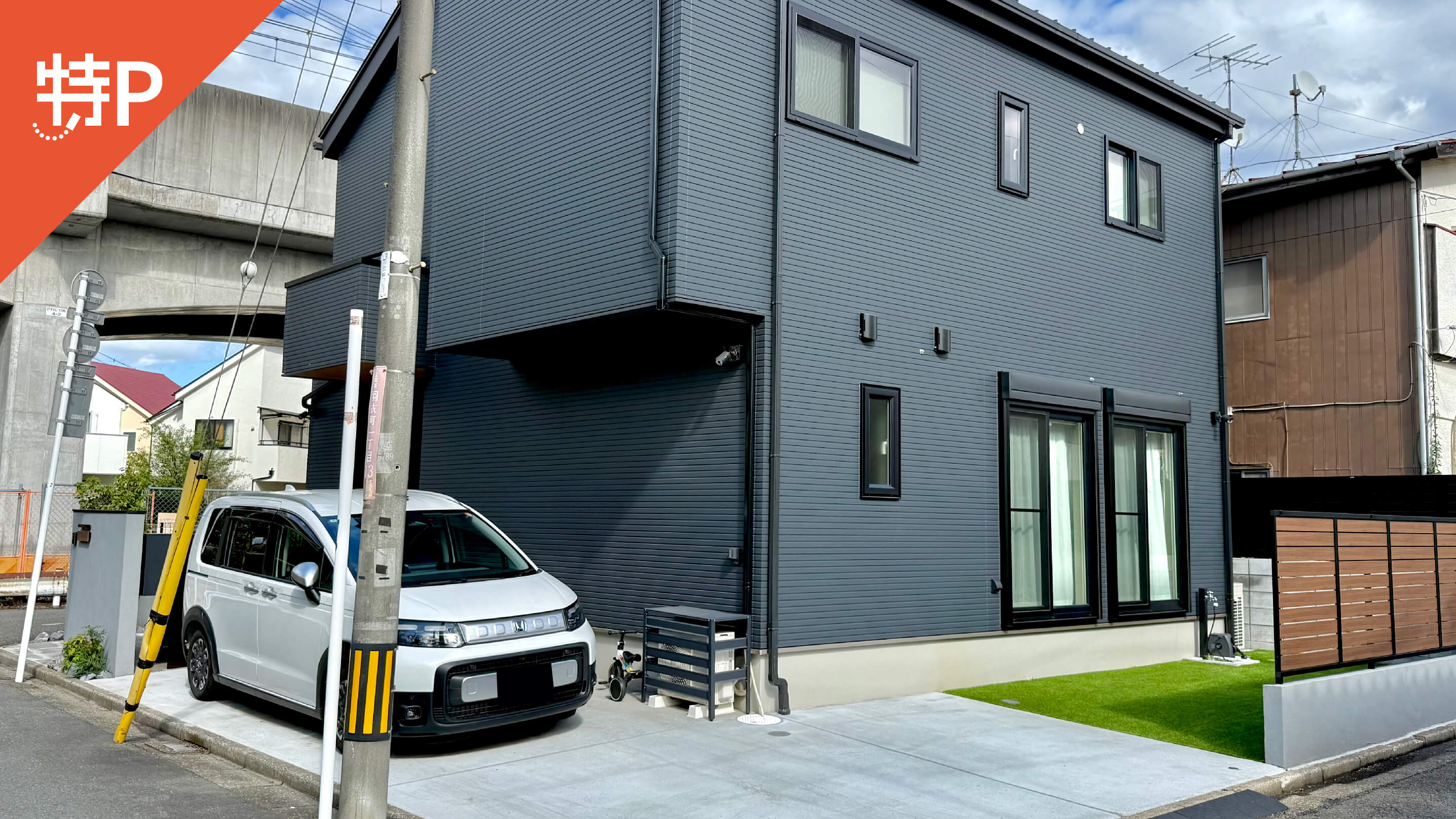 【予約制】特P 《バイク専用》羽衣町1-13-20駐車場の画像1