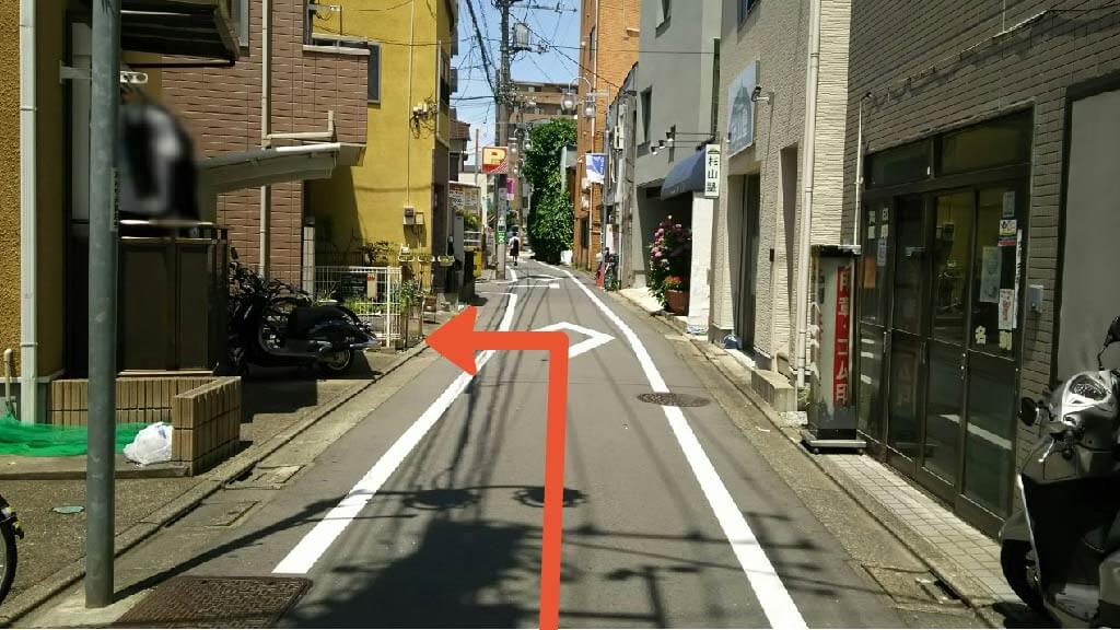 《原付専用》若林5-4-13付近駐車場の写真