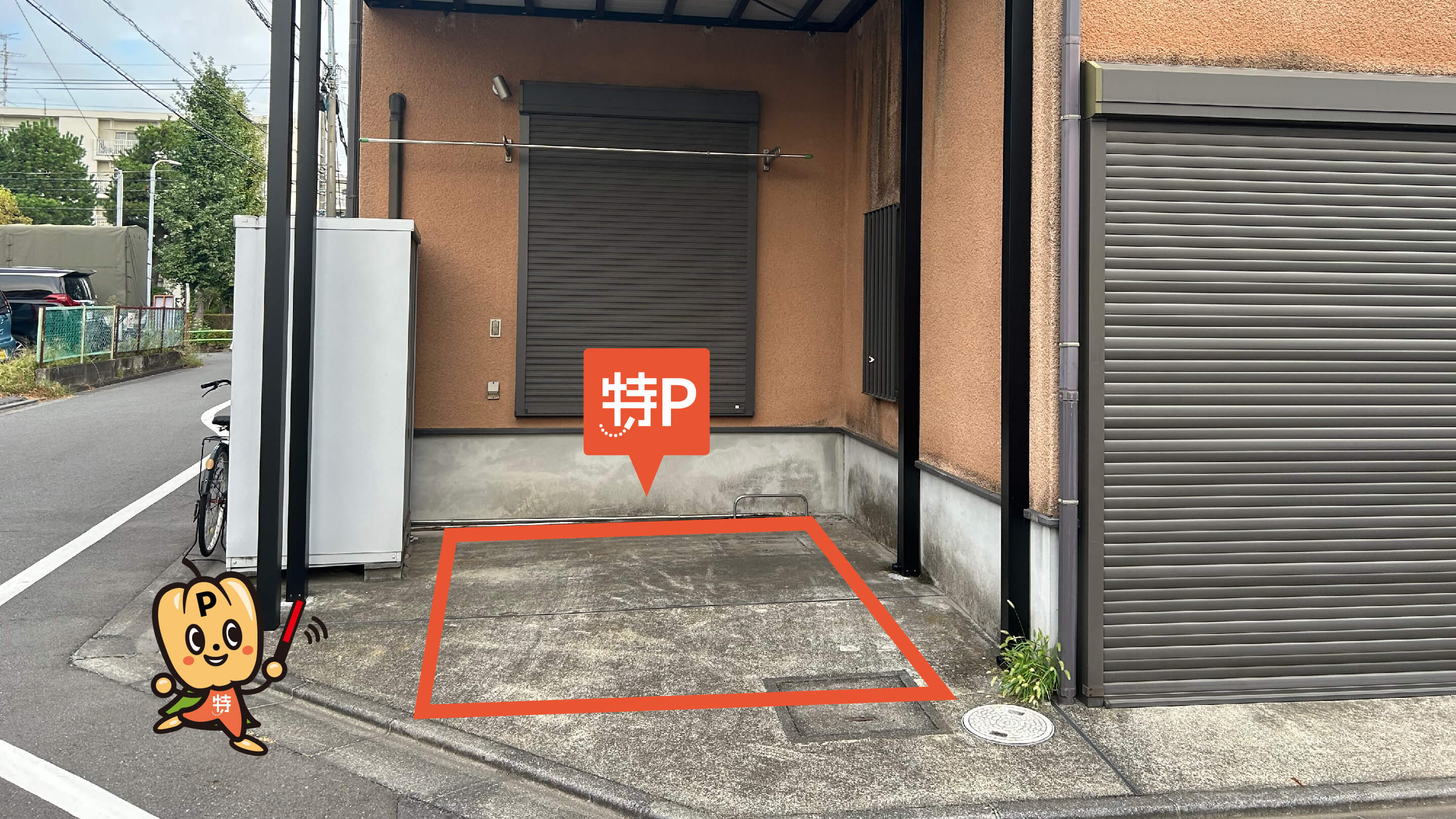 布田駅から近くて安い《軽・コンパクト》染地3-1-1226駐車場
