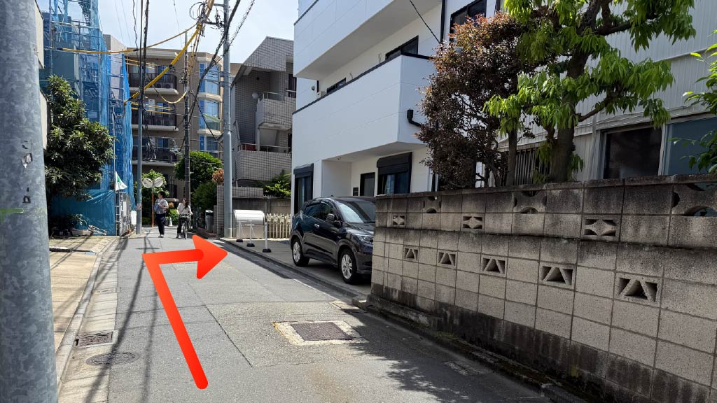 《軽・コンパクト》Ikejiriapartment駐車場の写真
