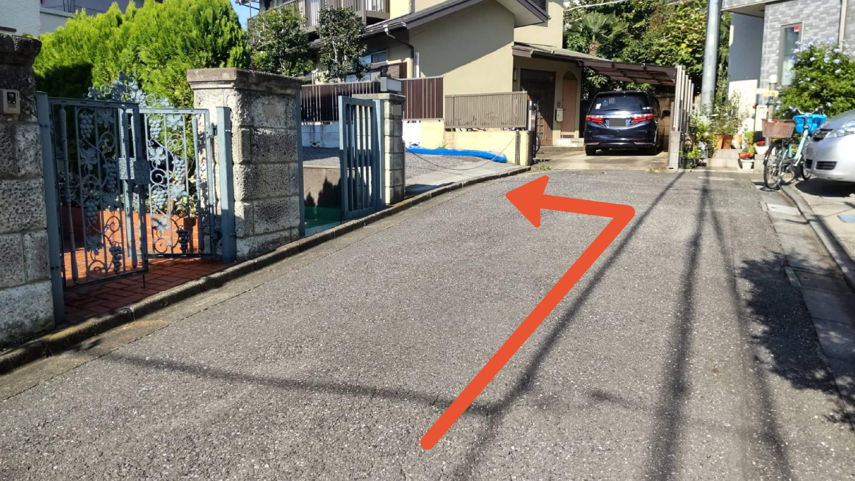 落合駅から近くて安い中井2-1-5駐車場