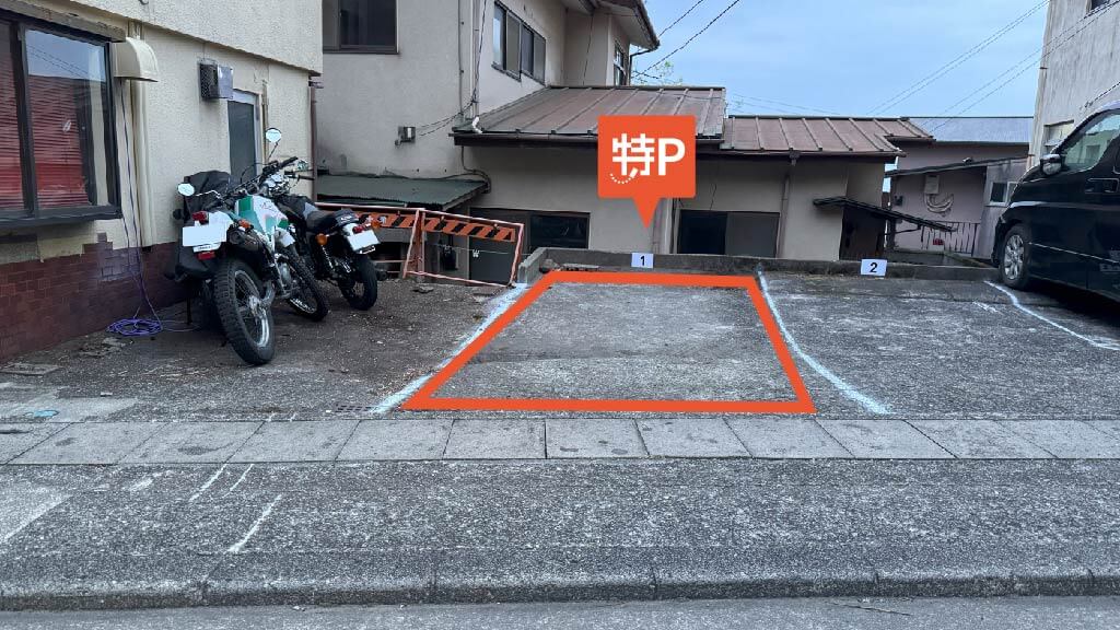 熱海から近くて安い【長さ530㎝まで】伊豆山226-52駐車場