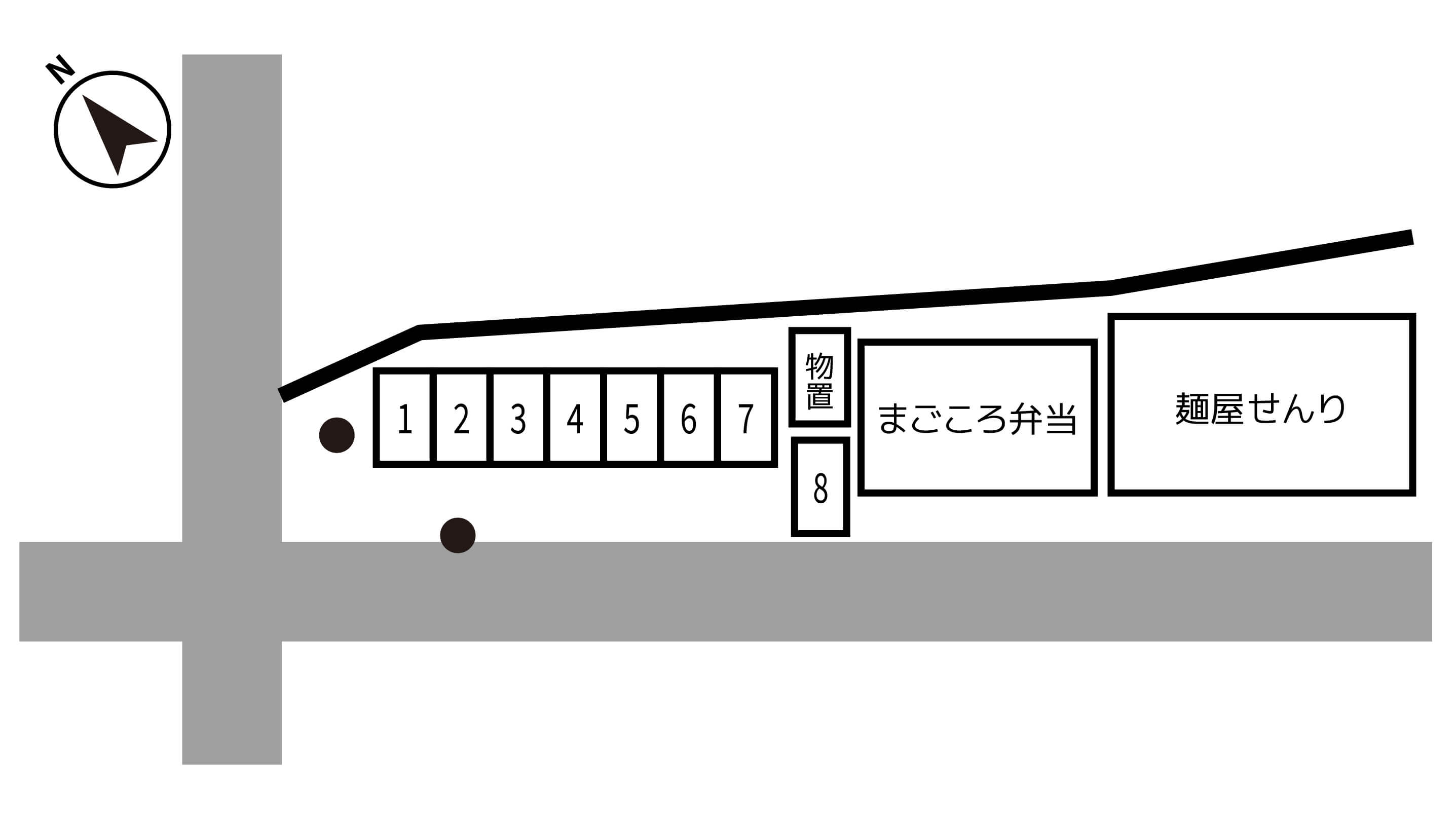 大甕駅から近くて安い森山町5-10-21駐車場
