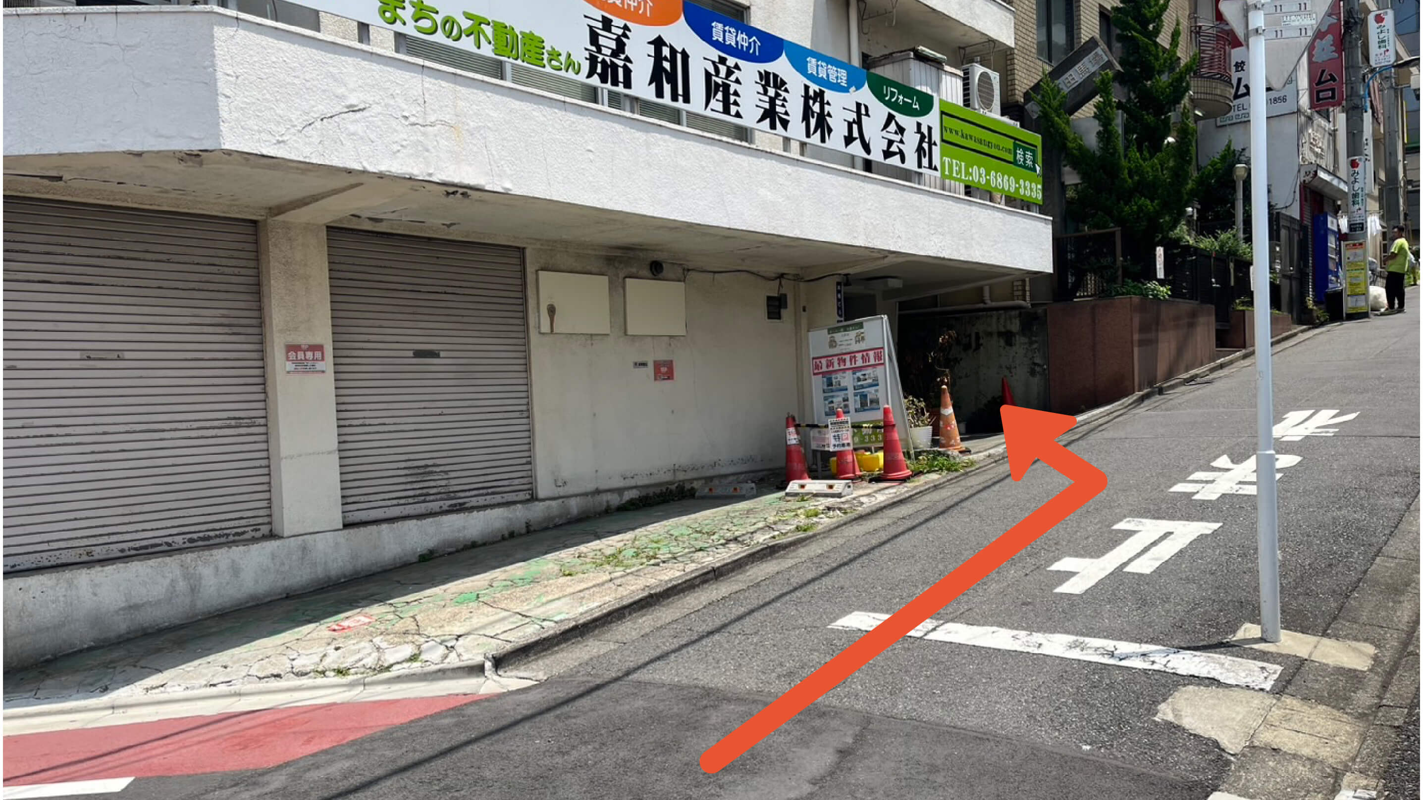 【軽コンパクト・屋内】高田馬場1-33-3駐車場の写真
