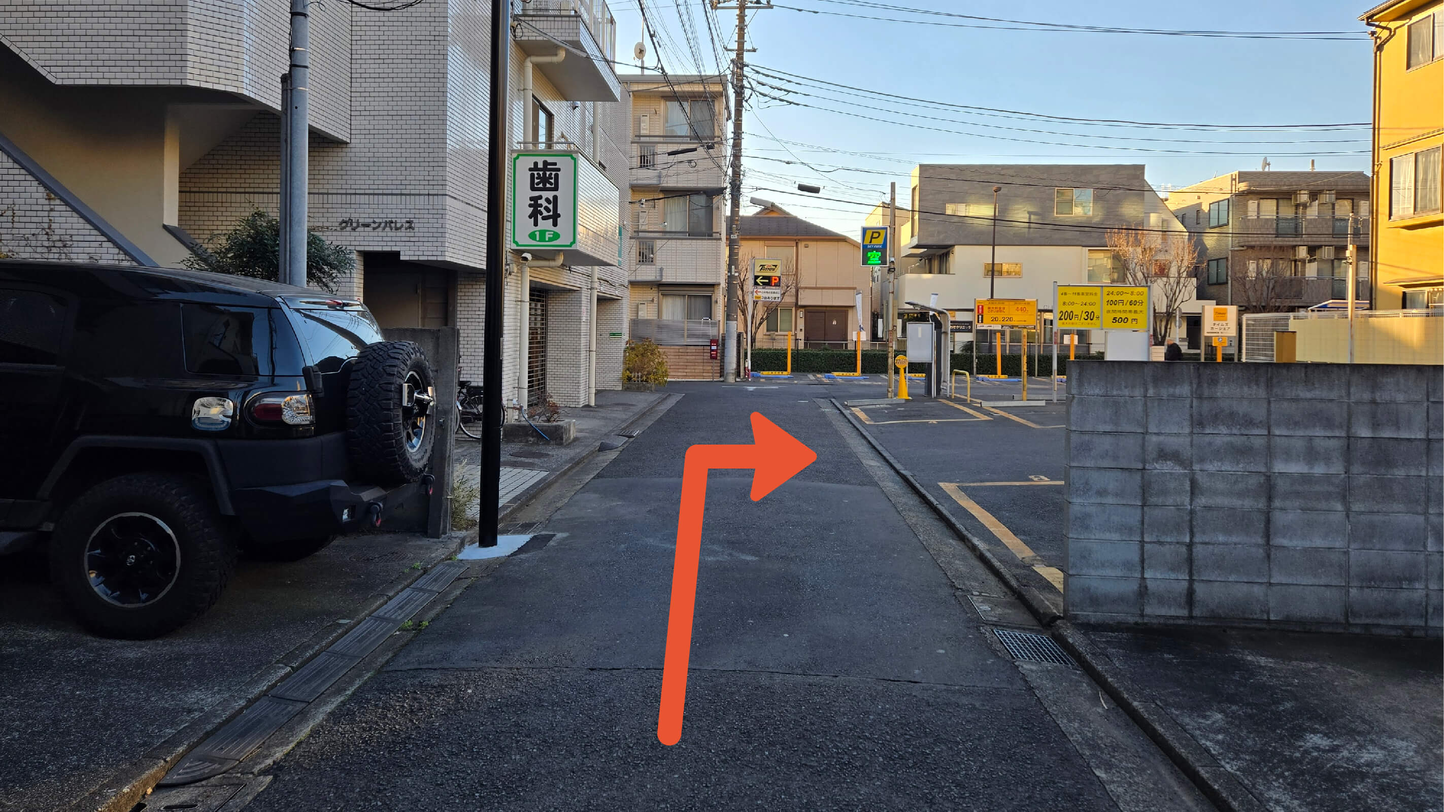 スカイパーク武蔵境駅前 ⑫バイク専用車室の写真