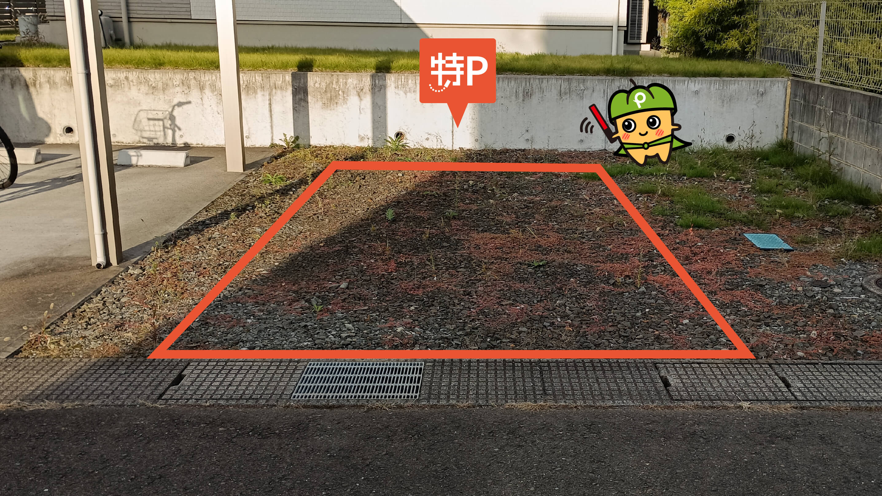 仙台空港から近くて安い恵み野2丁目17-7駐車場