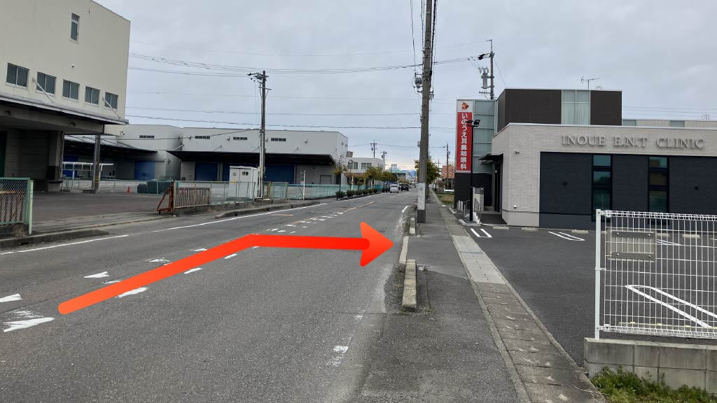 いのうえ耳鼻咽喉科第1駐車場の写真