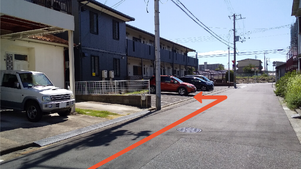 クリアコート駐車場の写真