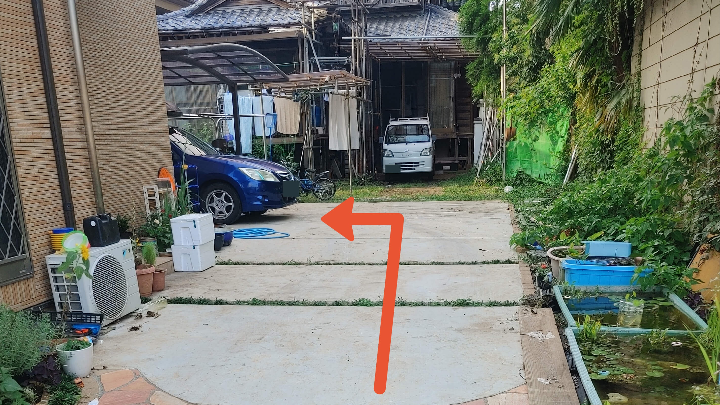 下石原1-39-2駐車場の写真