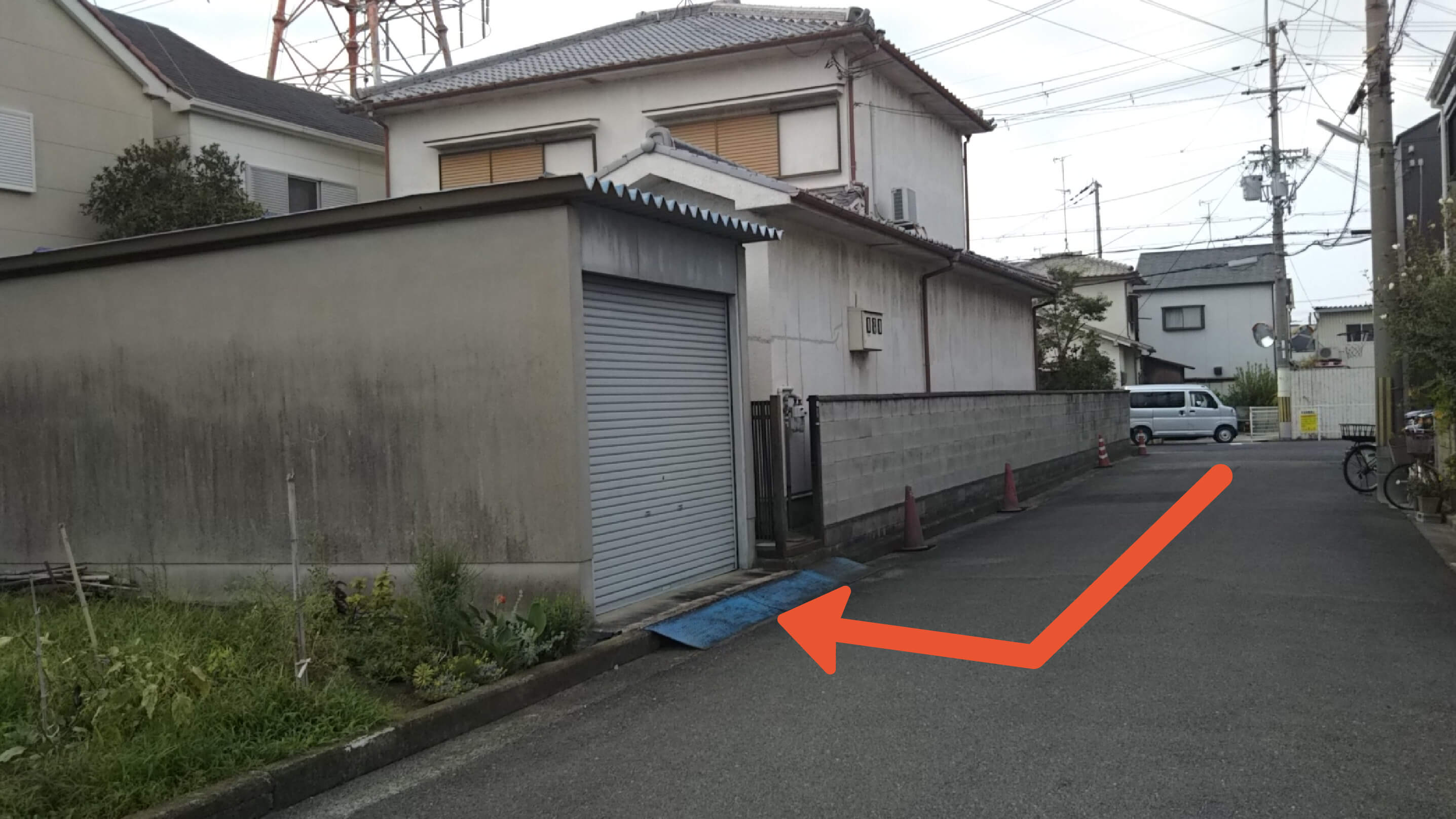 高安町南5-18-3駐車場の写真