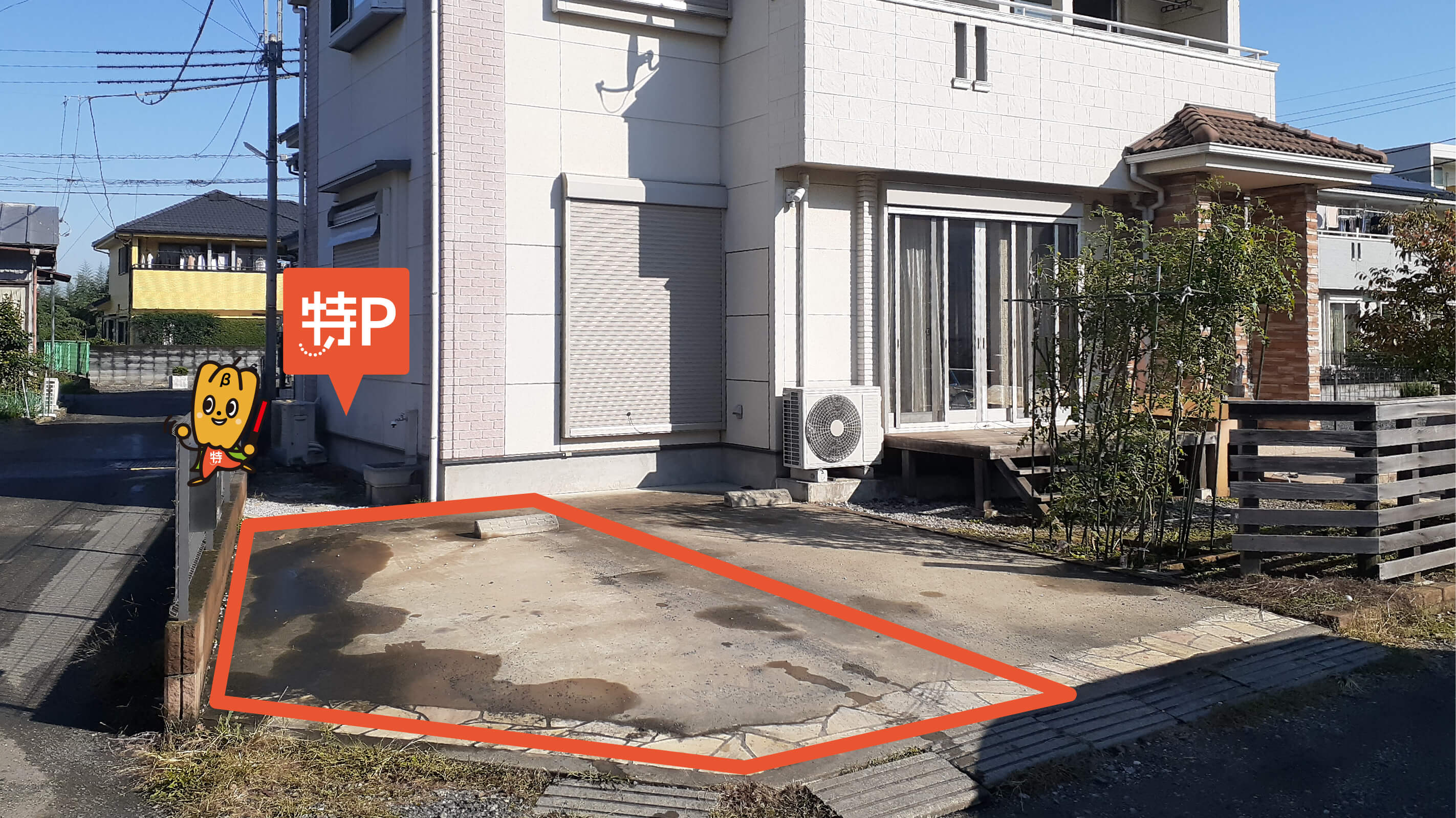 仏子駅から近くて安い仏子1098-5駐車場