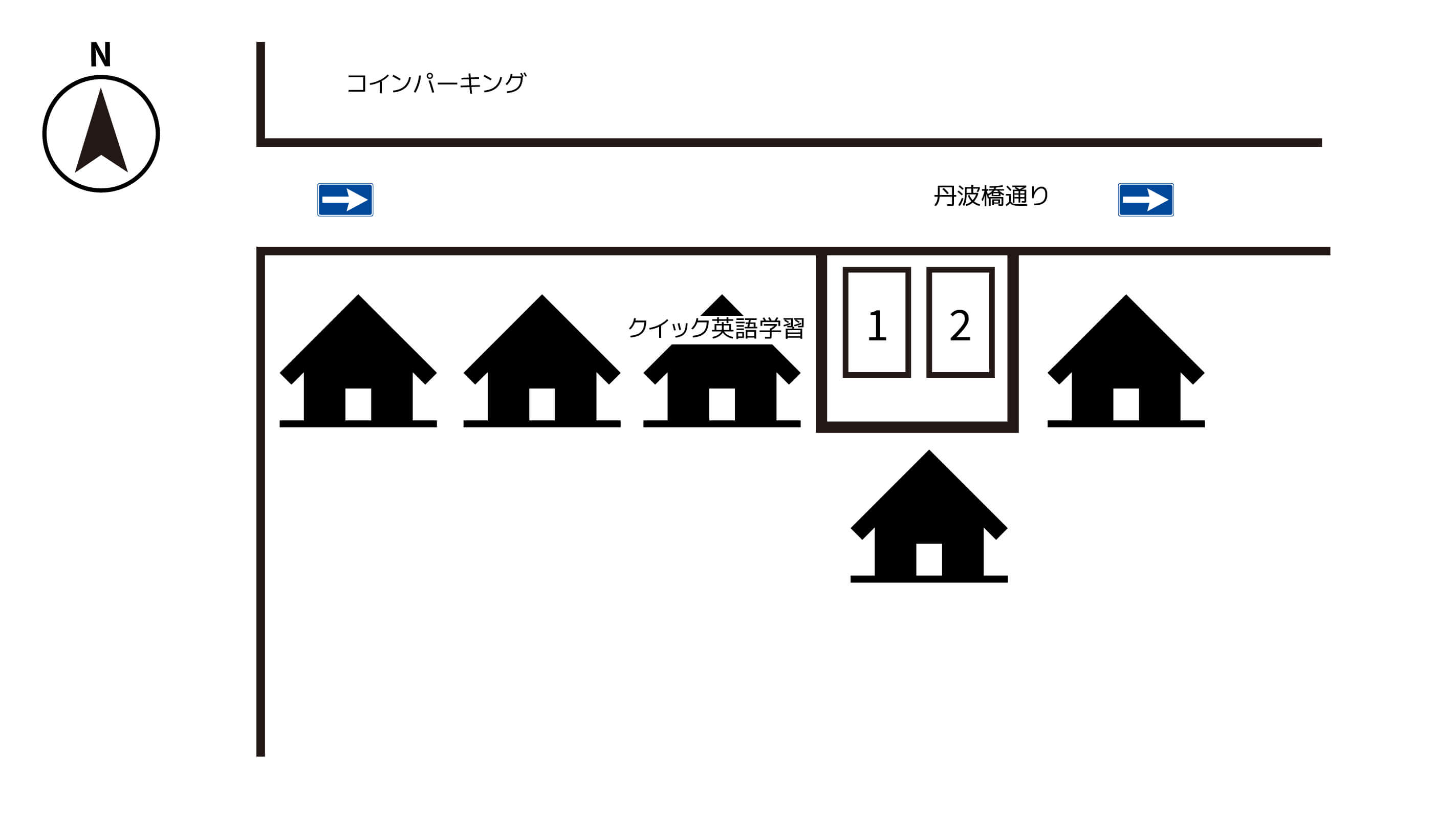 京都市呉竹文化センターから近くて安い【1番】両替町十丁目222-1駐車場