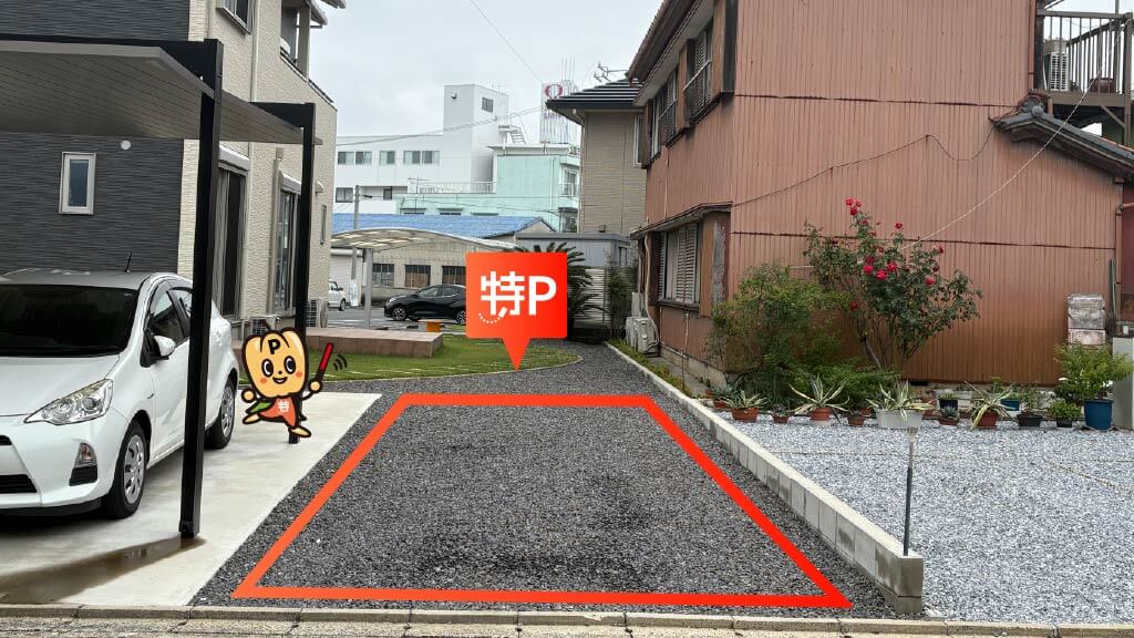 蒲郡駅から近くて安い八百富町一丁目53駐車場