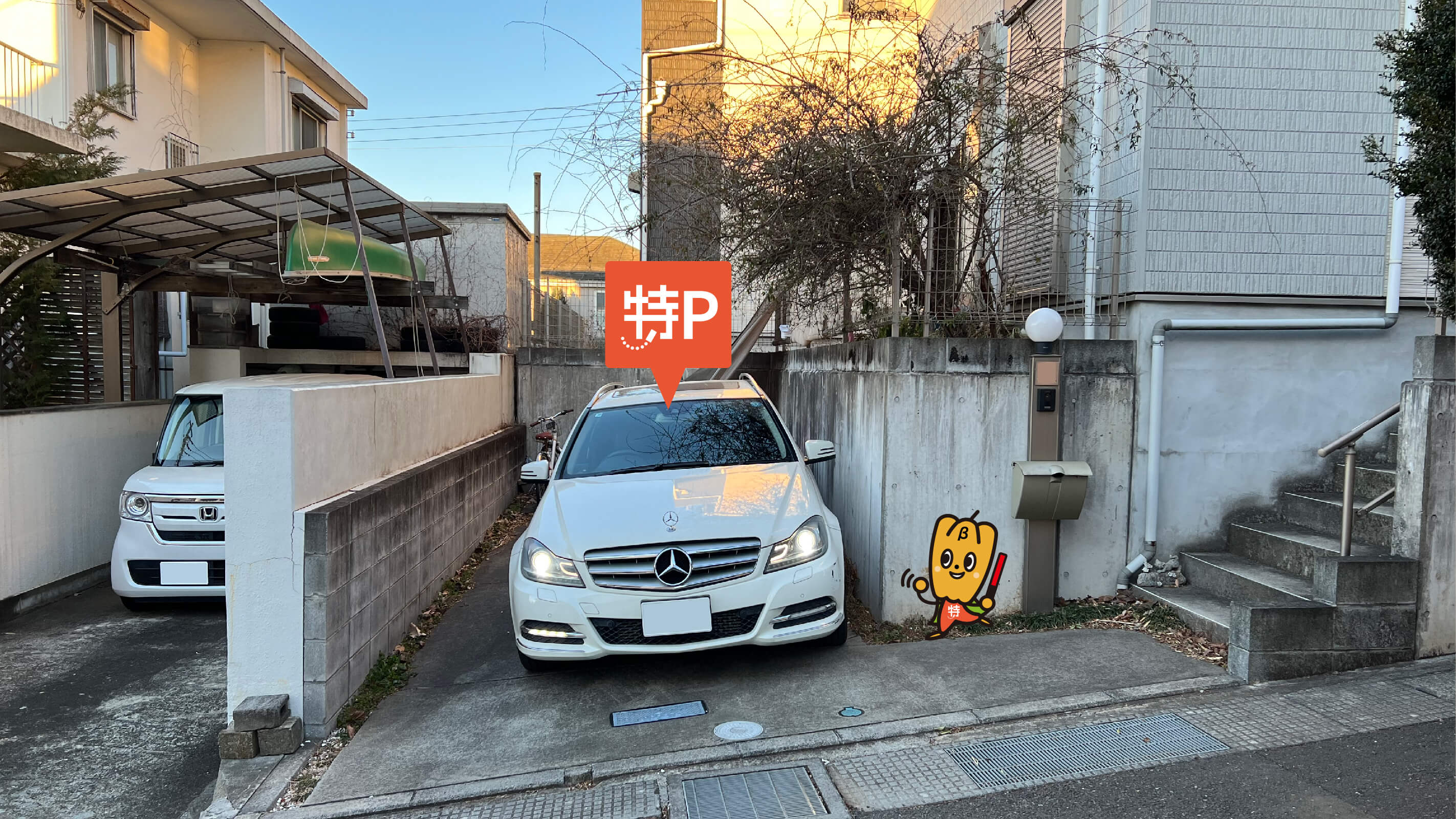よみうりランドから近くて安い千代ケ丘6丁目2番地42号駐車場