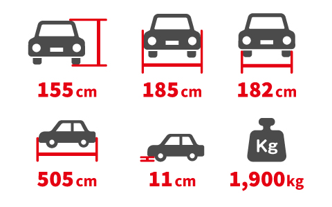 表参道から近くて安い《機械式サイズ制限あり》スパイラルパーキング
