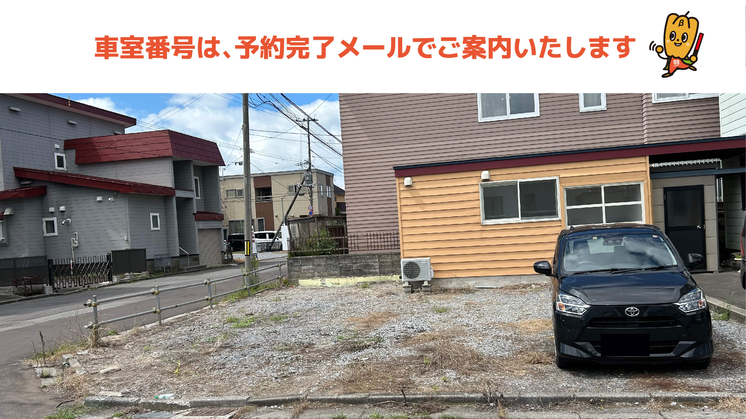 千代台駅から近くて安い八幡町8-1駐車場