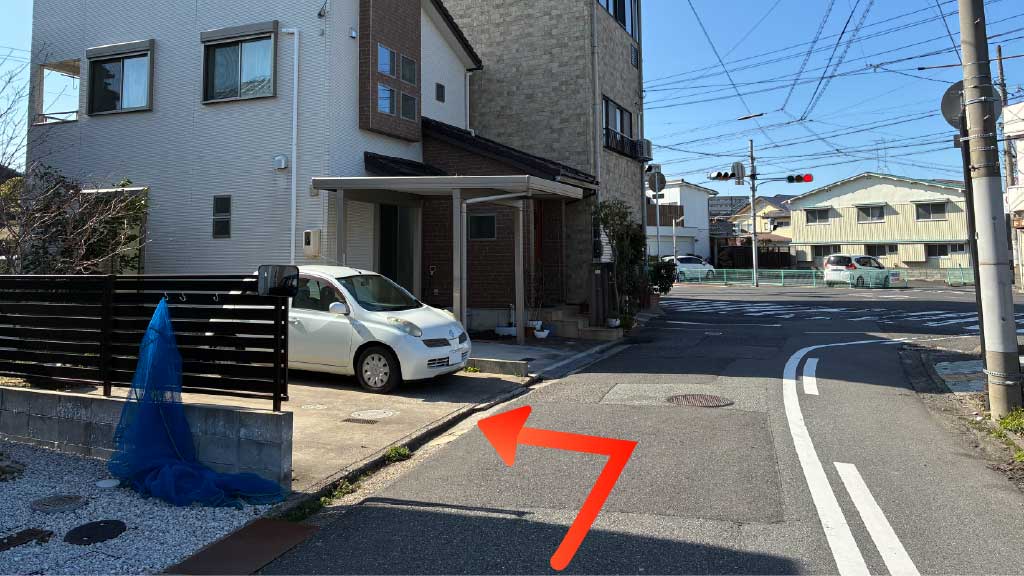 吉方温泉3-405駐車場の写真
