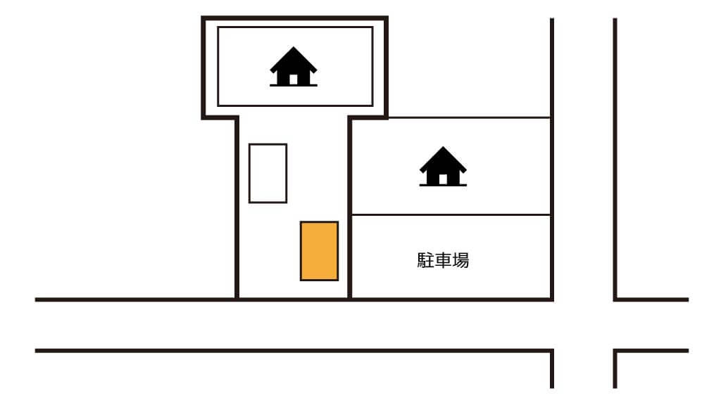 前山こどもクリニック から 近くて安い 駐車場 500 24h 特p とくぴー