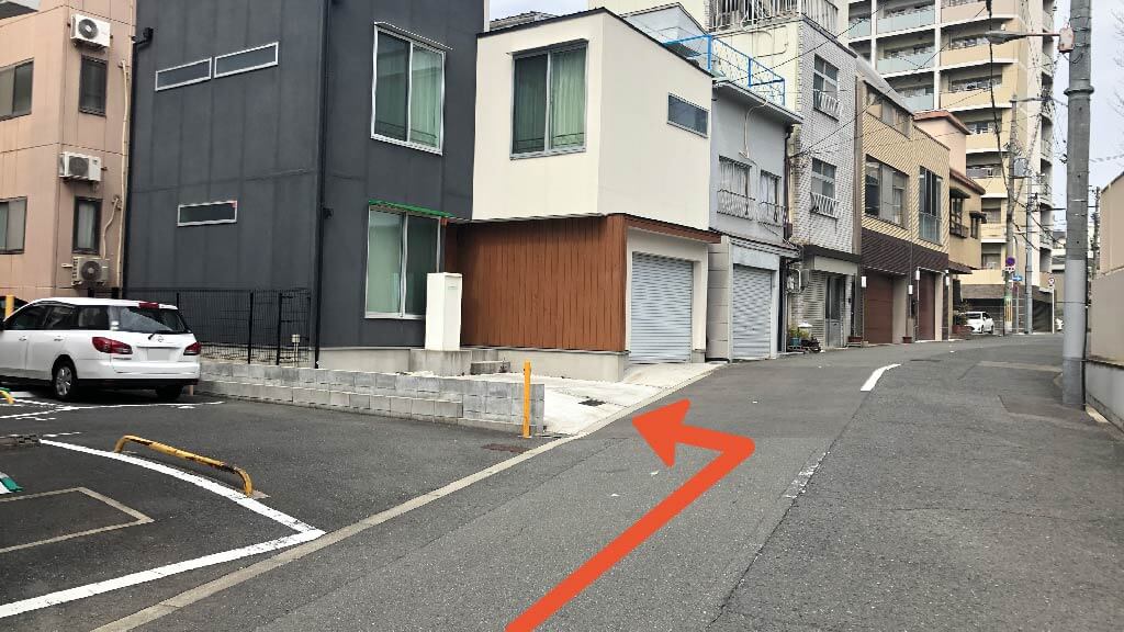 北河堀町9-4駐車場の写真