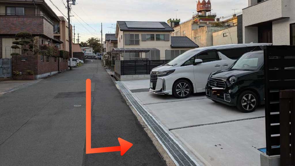 見付5970-2駐車場の写真
