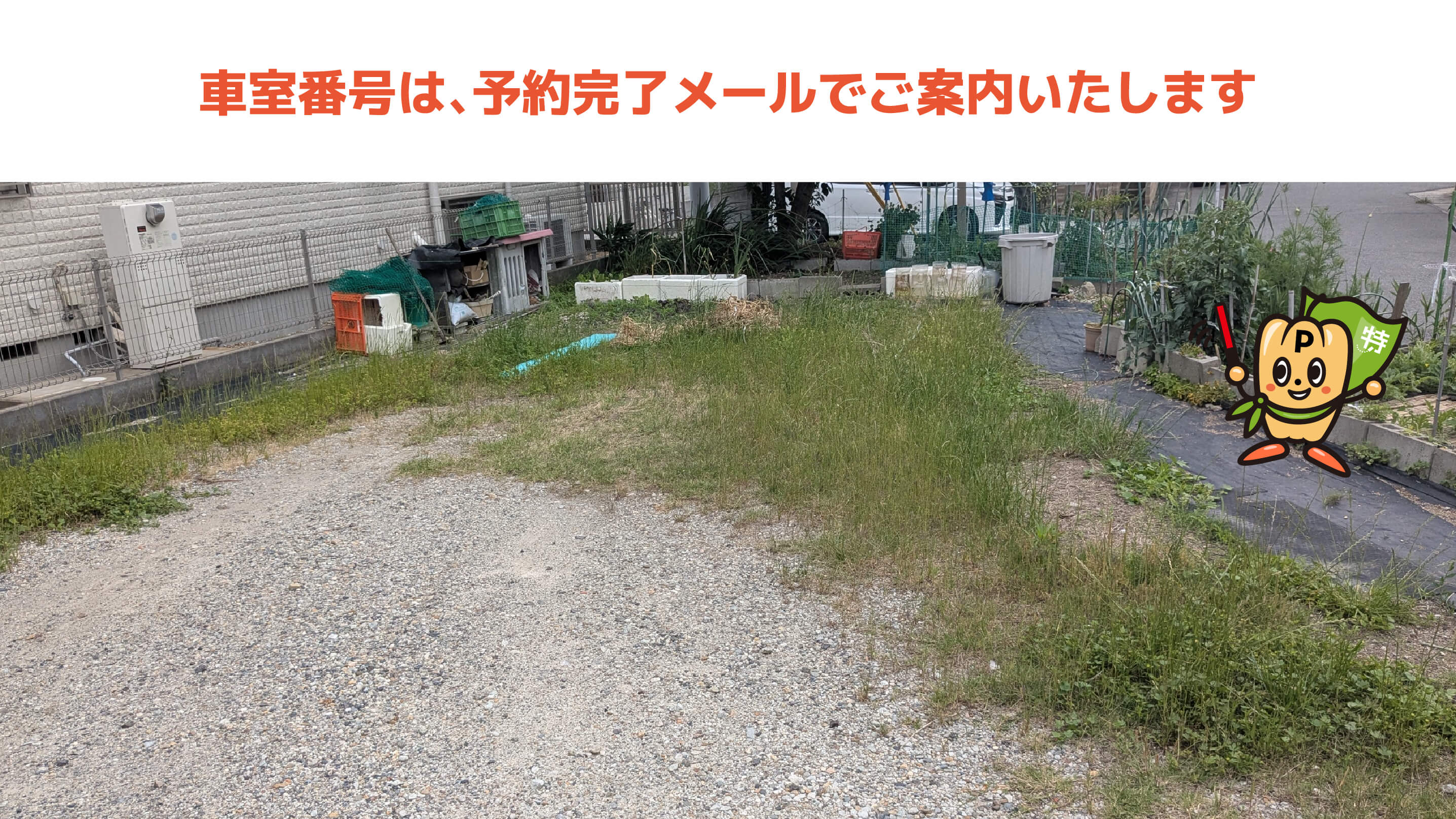白水駐車場の写真