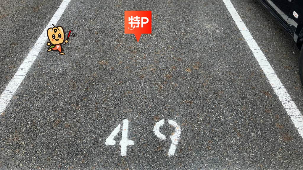 愛知県名古屋市名東区引山から近くて安い【49番】第一香流荘駐車場