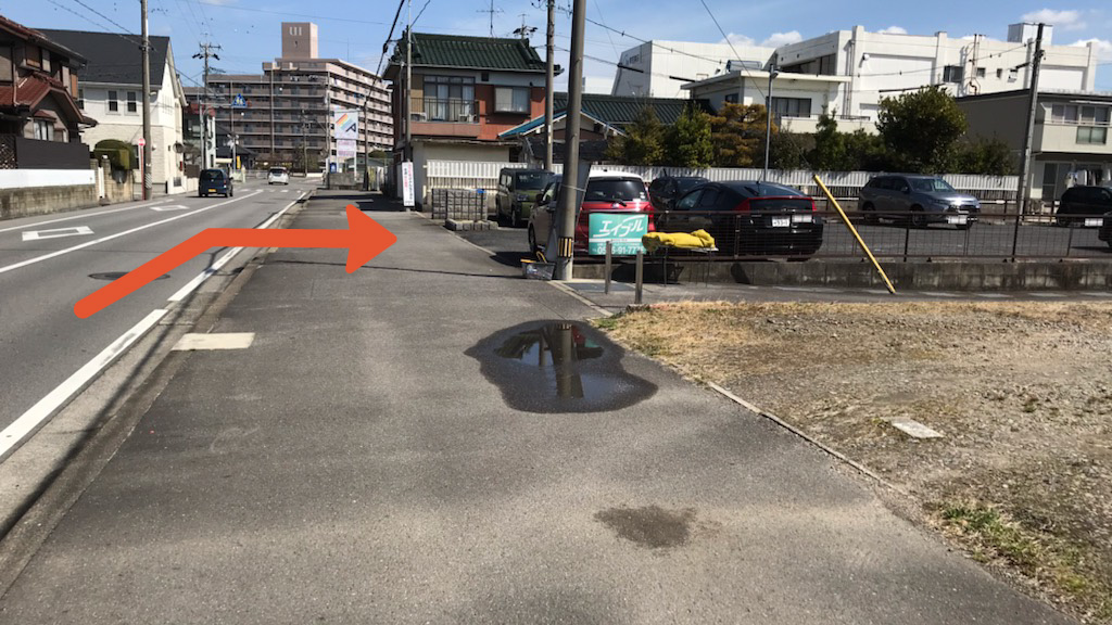 矢作町字猫田29駐車場の写真