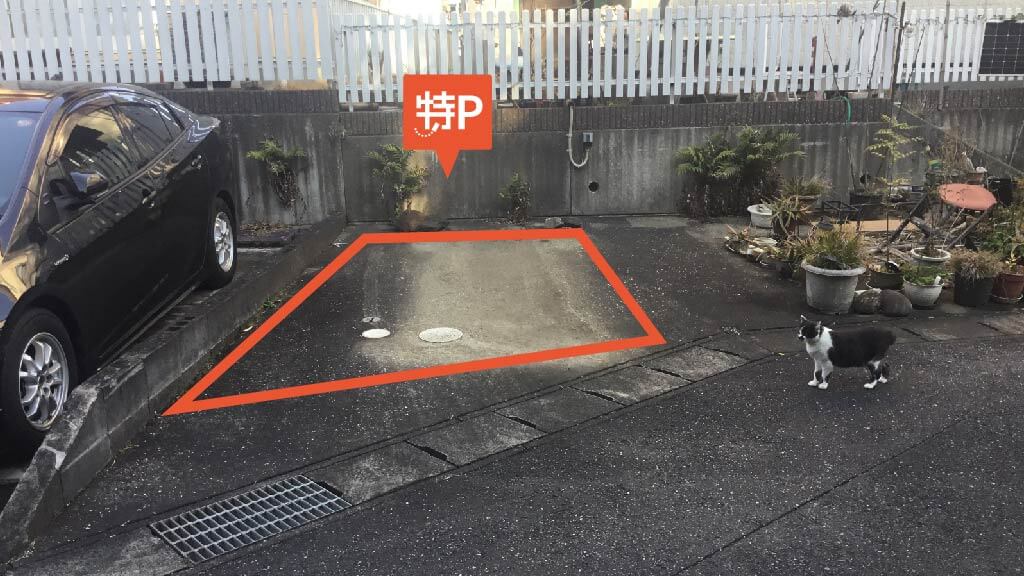 長浦駅から近くて安い《軽自動車》久保田2352-6駐車場