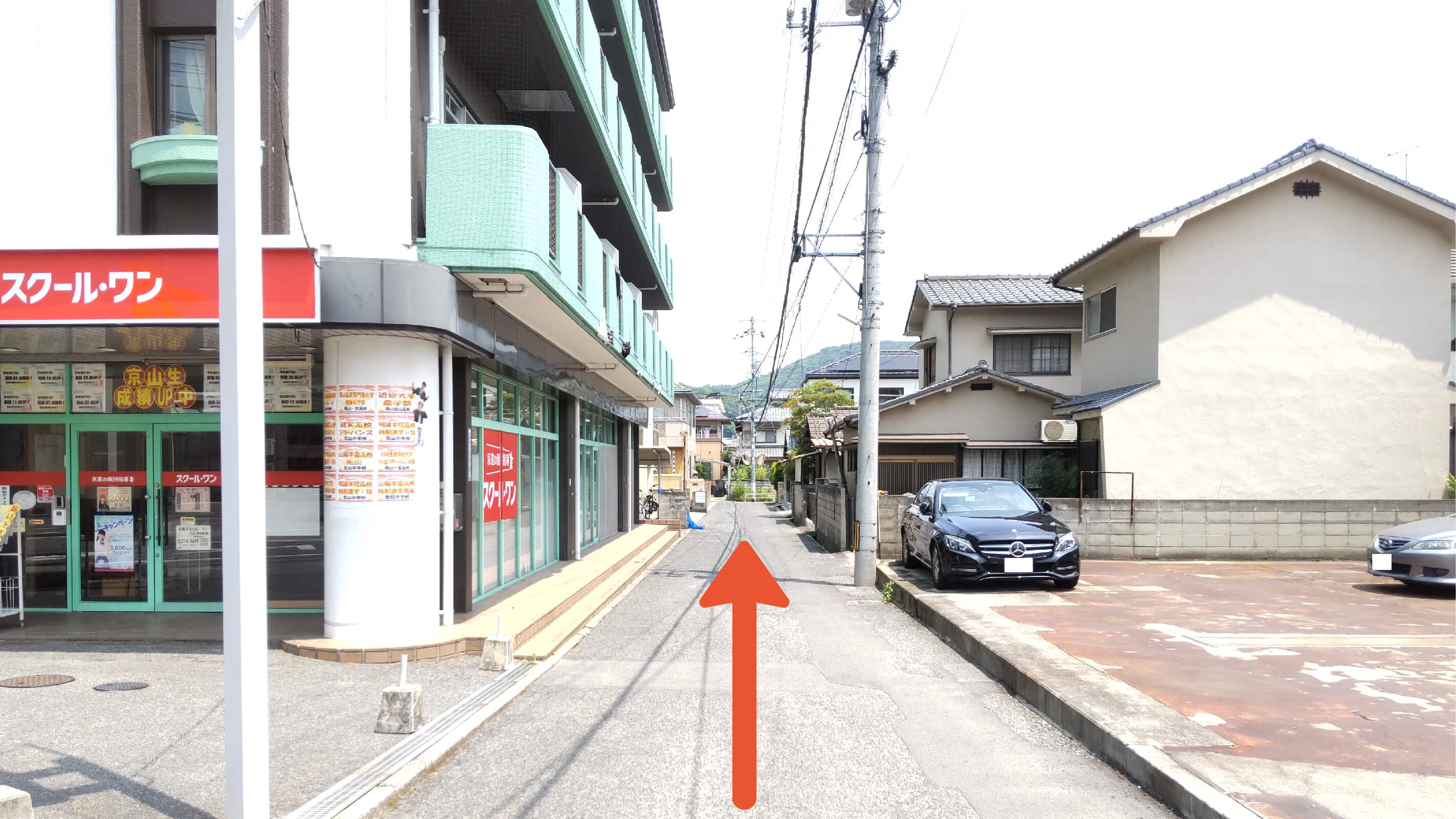 津島西坂2-3-52-1駐車場の写真