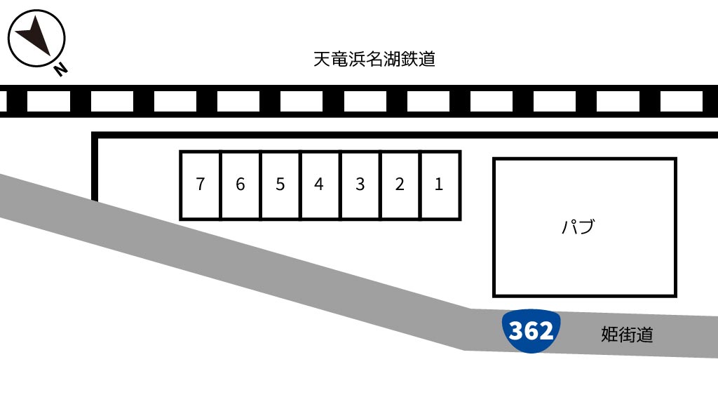 三ヶ日花火大会から近くて安い三ヶ日町宇志字中尾1338-5駐車場