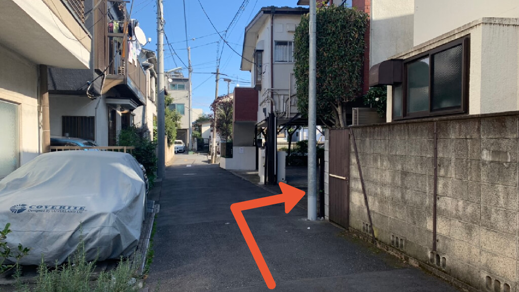 稲荷台14-16駐車場の写真